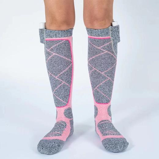 【莫代尔棉电热袜子，持续发热，给足你温暖】冬季发热袜脚底电热袜子，三档调温，智能恒温不烫脚，充电骑行滑雪钓鱼加热袜暖脚袜暖脚宝QQ 商品图6