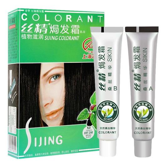 章华丝精染发（棕黑）130ml/盒 商品图0