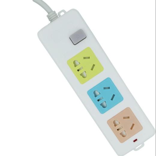 南孚酷博总控三孔位新国标插座NF318/个 商品图0