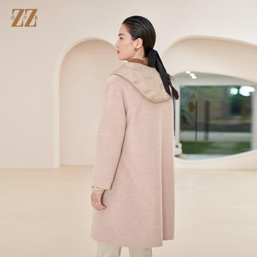 佐尔美冬季新款 气质双面呢套装100%绵羊毛双面呢女E34SM17 商品图4