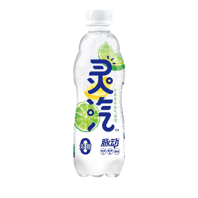 脉动灵汽柠檬青柠味气泡饮480ml/瓶