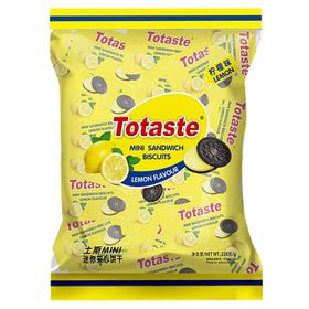 Totaste土斯迷你夹心饼干柠檬味328g/袋