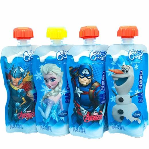 伊利QQ星优酪乳原味酸奶120g/袋 商品图0