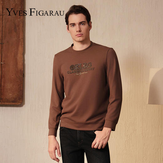 YvesFigarau伊夫·费嘉罗休闲长袖T恤960906 商品图0