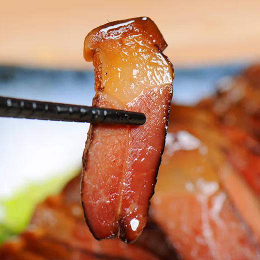 川渝风味腊肉系列 三线肉   二刀肉  450g/袋 重庆特产 非遗老字号  烟熏五花腊肉 年货送礼 商品图6