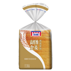 曼可顿高纤维全麦面包
