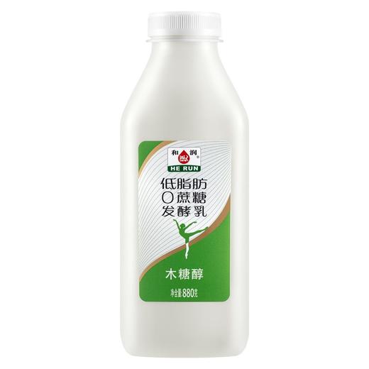 和润低脂0蔗糖发酵乳880g/瓶 商品图0