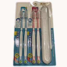 雷治畅快牙刷特惠装4支/卡