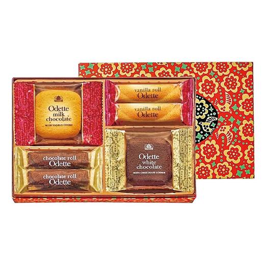 奥黛特什锦饼干礼盒114g/盒 商品图0