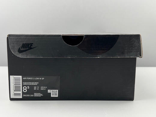 秋冬特惠💰420 Supreme X NK AIR Force 1 Low 空军一号联名 小麦色 商品图8