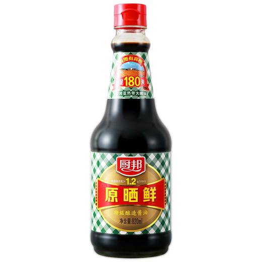 厨邦原晒鲜特级酿造酱油820ml/瓶 商品图0