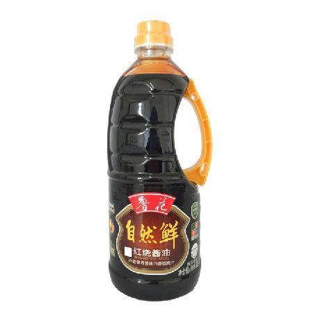 鲁花自然鲜红烧酱油桶(桶)1L 商品图0