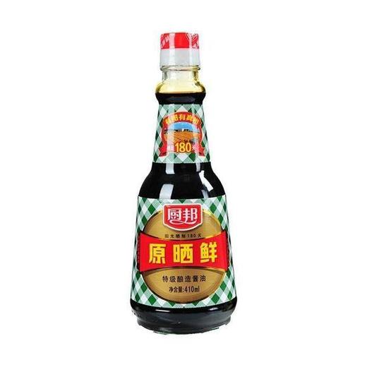 厨邦原晒鲜特效酿造酱油410ml/瓶 商品图0
