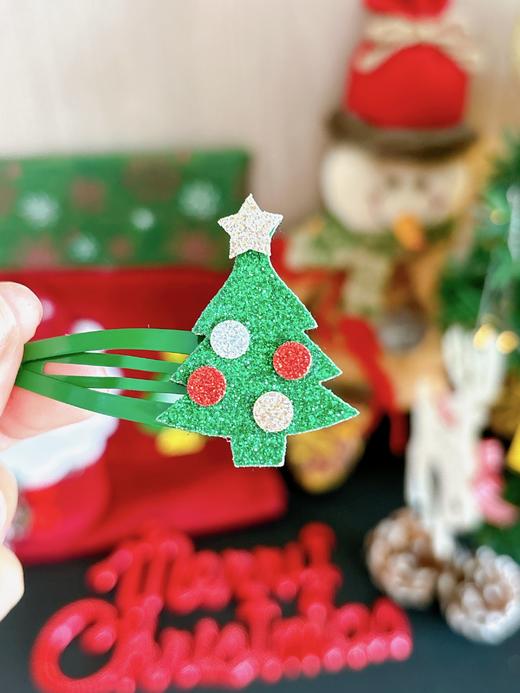 【Lucky Doris圣诞发饰】圣诞季来临，这些发饰不能错过✨快给女儿们打扮起来！ 😍氛围感满满的圣诞系列发饰~ 🎀发箍、发夹、发绳都有 商品图6