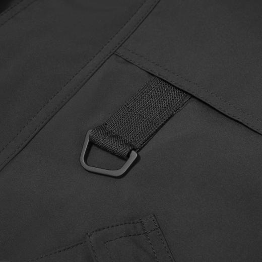 HX 休闲长款带帽风衣防风防水冲锋衣/Z101330002101 商品图7