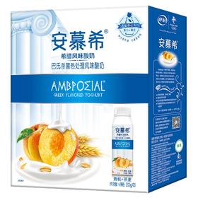 安慕希高端颗粒型黄桃燕麦味200g*10/提