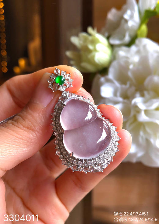 玻璃种葫芦吊坠     72999~【3304011】 商品图3