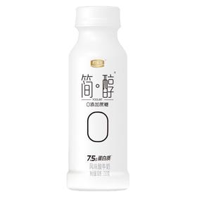 君乐宝简醇0蔗糖风味酸牛奶