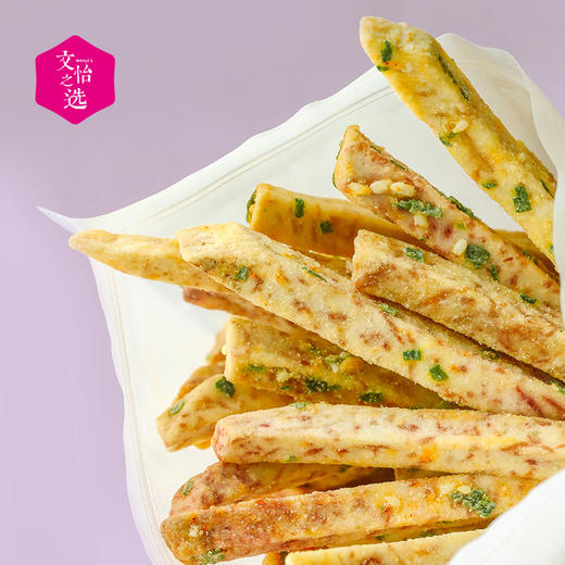 【好吃的】荔浦香酥芋头条 香葱/咸蛋黄/海苔味 荔浦芋头 真空脱油  酥脆可口 多口味可选 商品图7