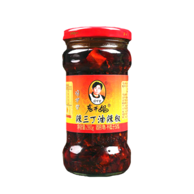 老干妈辣三丁油辣椒280g/瓶