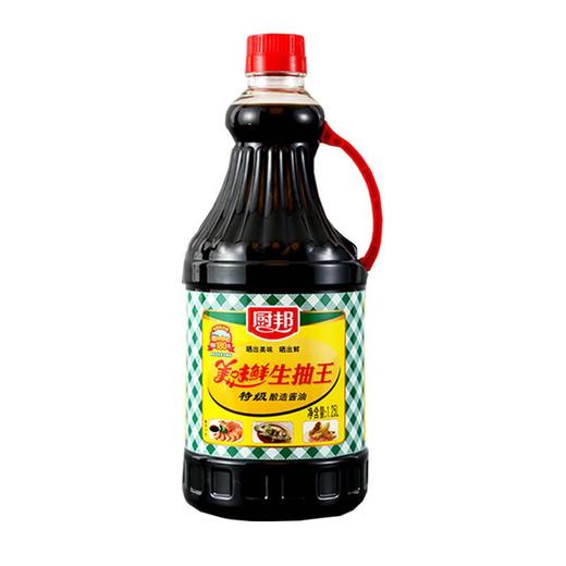 厨邦1.25L美味鲜生抽王1.25L/瓶 商品图0