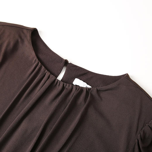 VIMAGE纬漫纪冬季新款舒适露腰显瘦连衣裙V2077601 商品图2