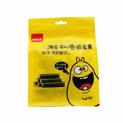 仙渔小苔海苔夹心卷（蛋黄味）140g/袋 商品图0