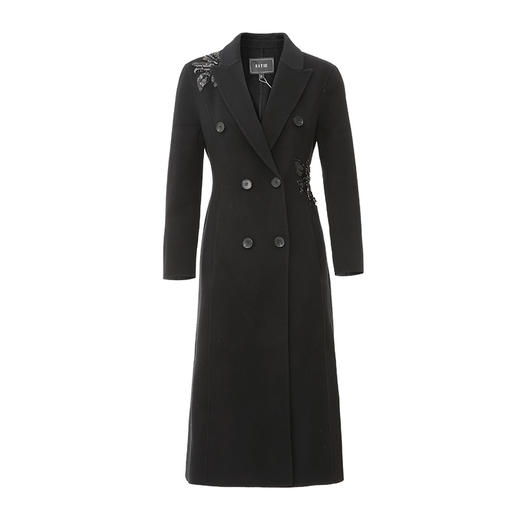 EITIE爱特爱春季新款高贵修身优雅外套大衣7314001 商品图5