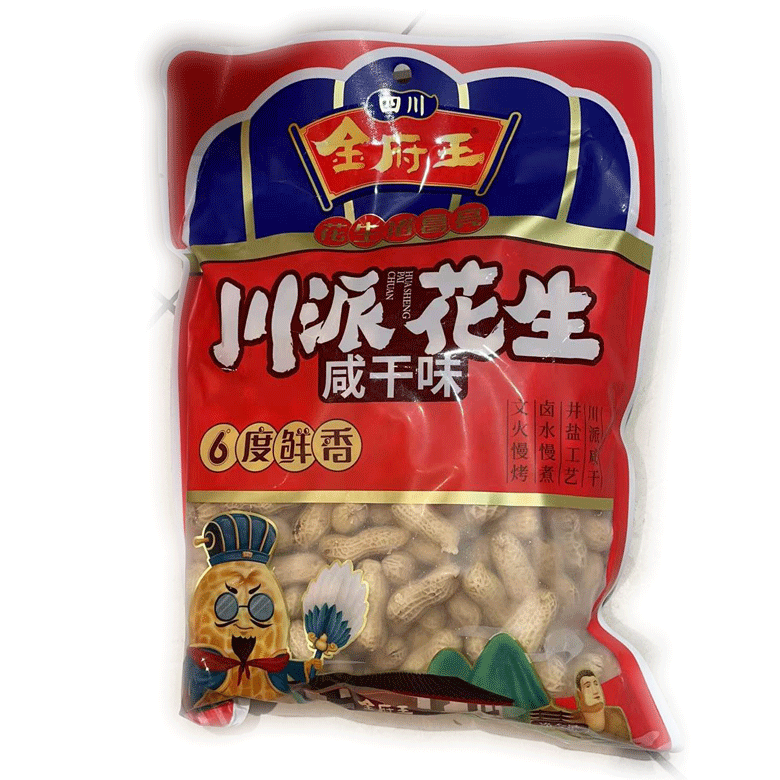 金府王咸干花生480g/袋