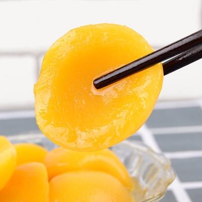 1.25kg果满仓冰糖黄桃罐头 晶莹剔透 果汁甜香 商品图0