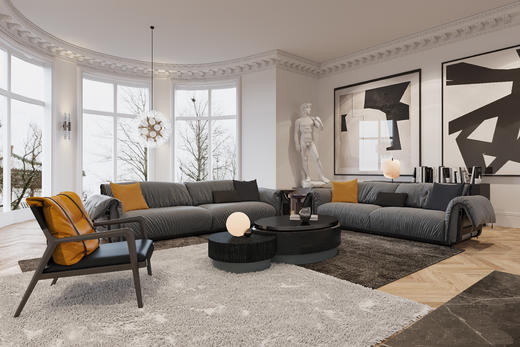 Enhet 休闲椅 | 皮布面料可选，详询客服 商品图4