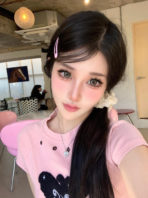 Winni旗下·NO.32冰岛琉璃&NO.34猫眼琥珀 ｜14.5mm白狮参考着色大直径｜半年抛 商品图12