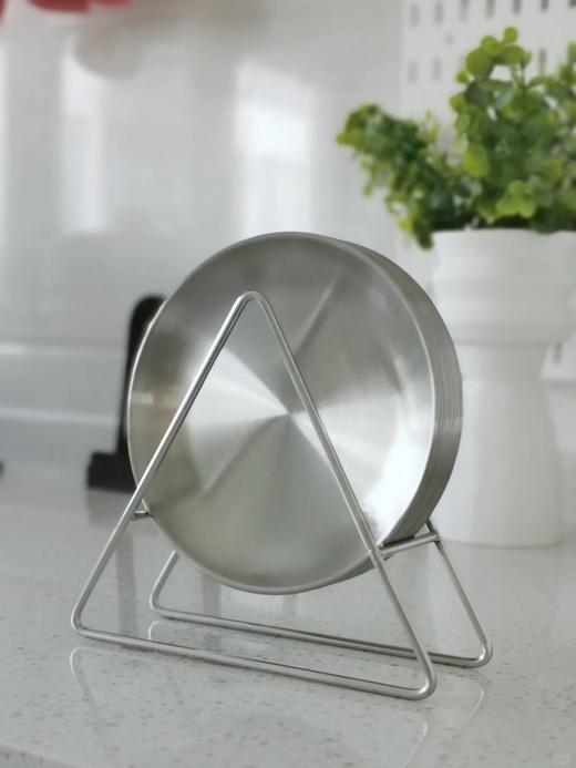 【MAYNOS不锈钢骨碟】❗️6个不锈钢碟子➕1个底座❗️29.9💰 备菜盘/蘸料碟/水果盘/零食盘/一碟多用 ✅大尺寸17X17cm，容量大  商品图8