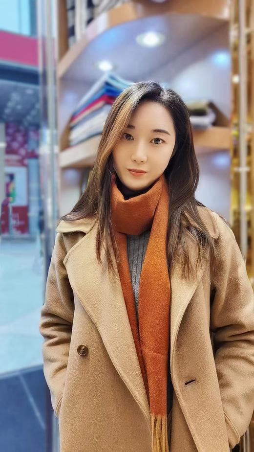 优品堂【姽婳】软黄金系列“羊绒”长巾 商品图1