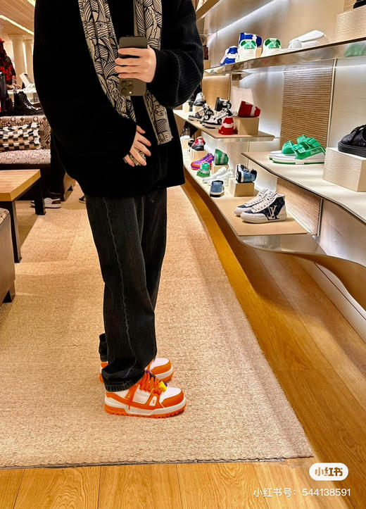 Louis Vuitton 走秀款胖trainer 橙色（原厂版本） 商品图8