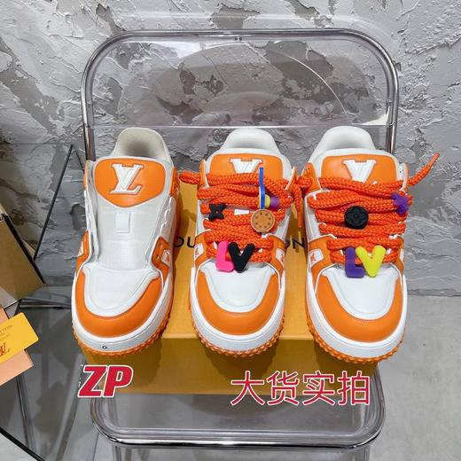 Louis Vuitton 走秀款胖trainer 橙色（原厂版本） 商品图1