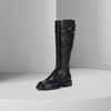 westory2023年新品法式复古时装靴方跟高筒长靴W23DQ83061 商品缩略图3