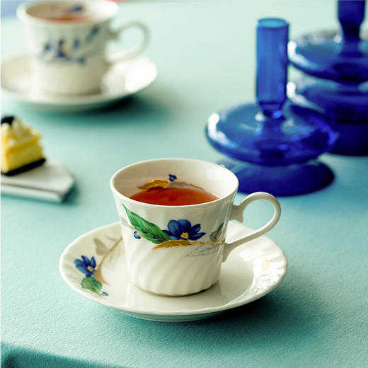 【清仓特惠5折，仅2套】进口花集咖啡杯碟日式宫廷风下午茶杯子少女牛奶杯五件套礼盒 商品图1