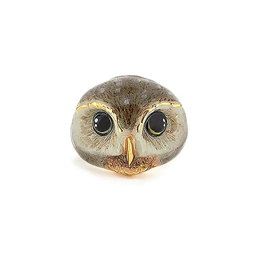 北京仓｜GOOD AFTER NINE-Happy Spotted Owl-快乐猫头鹰 戒指［泰国设计师］ 商品图2