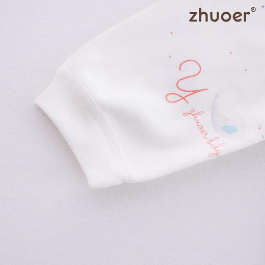 【春秋贴身连体衣】卓儿宝宝打底衫纯棉家居服婴儿连体哈衣适合3个月-2岁 商品图5