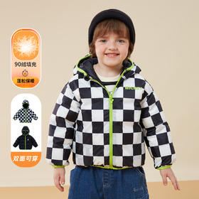 【双面穿】迪士尼儿童羽绒服男童秋冬新款中大童两面穿外套轻薄羽绒服234S1834
