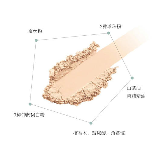 茉莉精油仲药养肤散粉晚安粉控油定妆减少油脂无滑石粉添加10g（限期28.5.22) 商品图1
