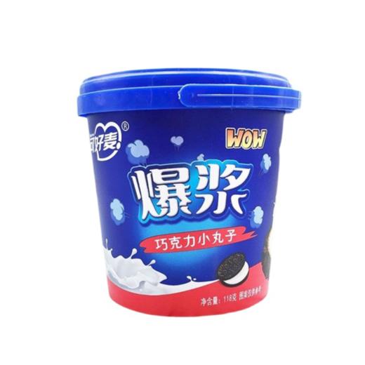 可好麦爆浆巧克力小丸子118g 商品图0