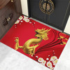 【红色喜庆硅藻泥地垫】入户水晶绒门垫 浴室吸水防滑地毯 商品缩略图6