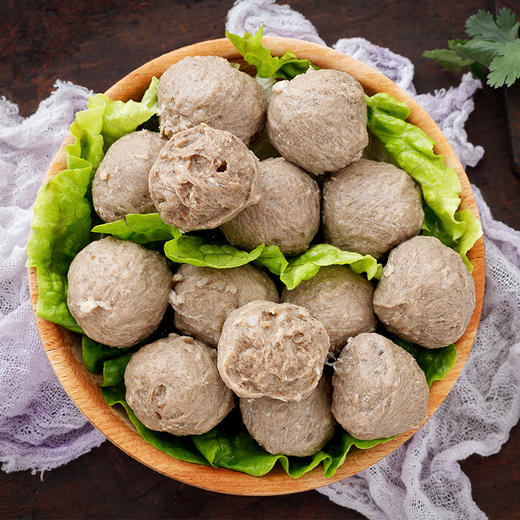 金奖！稳坐丸子界C位，正宗潮汕风味【喜盼·牛肉丸＆牛筋丸】0防腐剂0香精0高弹素，纯牛肉真手打，淀粉≤1%，吃起来脆爽多汁，口感丰富，劲道弹牙！ 商品图6