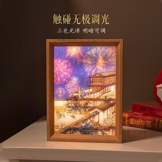 【故宫礼品】灯彩紫禁城新年灯光画 商品图3