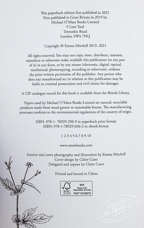 【中商原版】大自然治好了我的抑郁症 英文原版 The Wild Remedy How Nature Mends Us Emma Mitchell 365天荒野治愈手记 商品图3