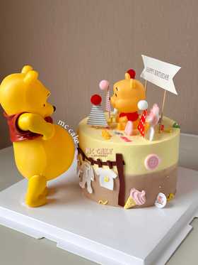 小熊维尼宝宝蛋糕
