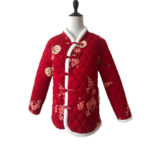 【唐装复古❗️东北大花袄】冬季花棉衣国风唐装碎花大棉复古小花袄网红爆款新款 商品图3