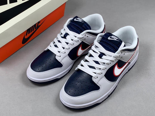 秋冬特惠💰530 莞产版本 # Nike SB Dunk Low PRM"Houston Comets Four-Peat"扣篮系列低帮休闲运动滑板板鞋“海军战士彗星四连冠” 商品图3